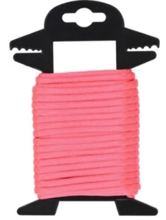 TURISTICKÝ KÁBEL 7,6 M PRIEMER 3,2 MM RUŽOVÝ