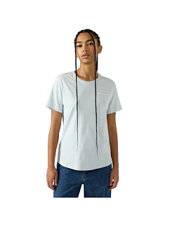 Dámské tričko s krátkým rukávem modré model 22119584 - CHAMPION