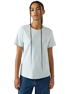 Dámské tričko s krátkým rukávem modré model 22119584 - CHAMPION