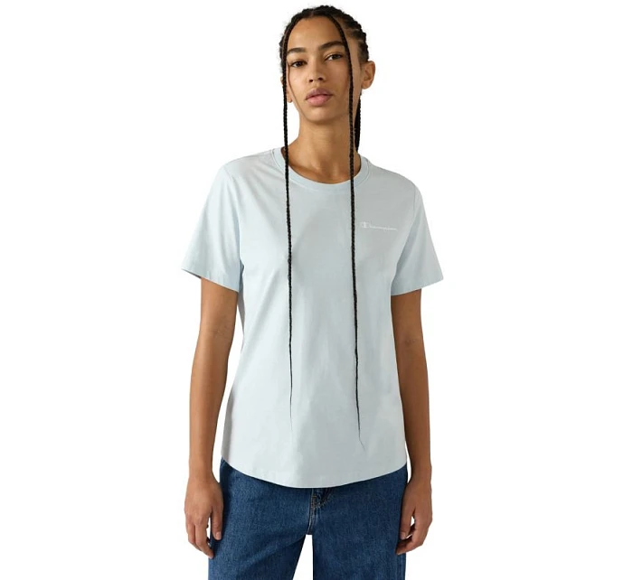 Dámské tričko s krátkým rukávem modré model 22119584 - CHAMPION