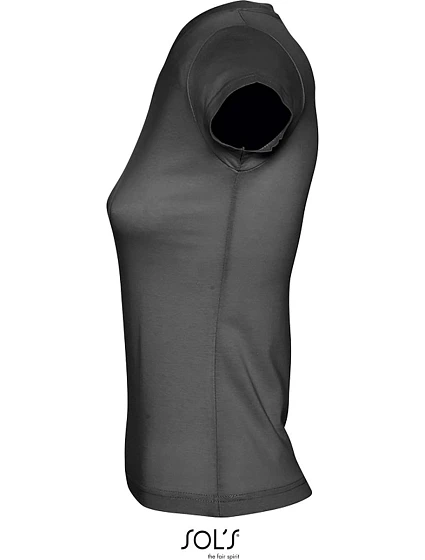 SOL'S Moon Dámské tričko s výstřihem do V model 22535301 dark grey SOL'S Moon Dámské tričko s výstřihem do V model 22535301 dark grey