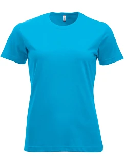Clique New Classic-T Women Dámske tričko 67.9361 tyrkysové