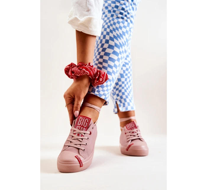 Damskie Trampki Big Star JJ274167 Różowe