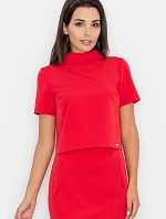 Dámska blúzka M542 červená - Figl