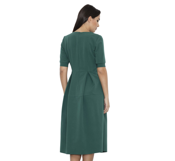 Dámske šaty M553 zelený/green - Figl