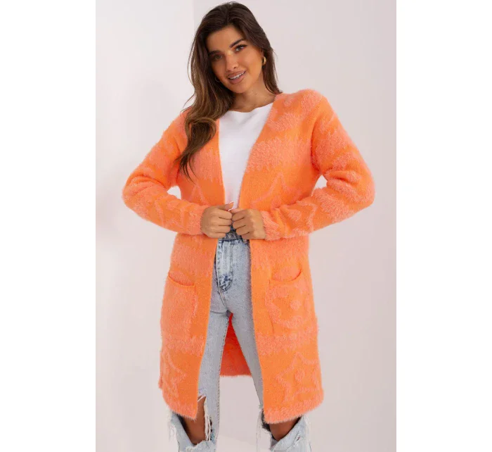 Sveter na zapínanie model 189212 AT