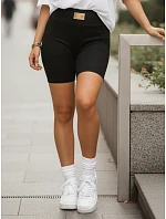 Dámske športové cyklistické šortky, čierne, FashionStreet SY0557 Dámske športové cyklistické šortky, čierne, FashionStreet SY0557