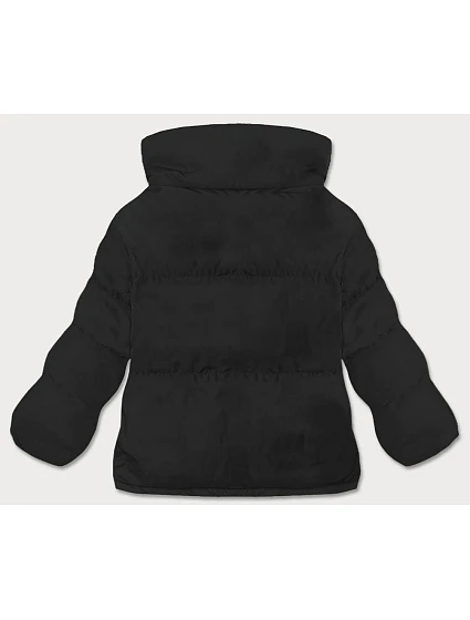 Černá bunda typu pro přechodné období model 21345430 - J.STYLE Černá bunda typu pro přechodné období model 21345430 - J.STYLE