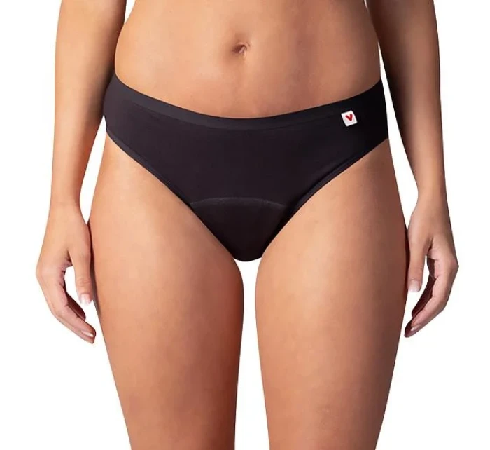 BASIC MENSTRUAL SLIP NORMAL - BELLINDA - čierna