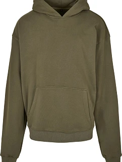 BY 162 Mikina s kapucí z těžké bavlny "Ultra Heavy" model 22440903 olive - Build your Brand