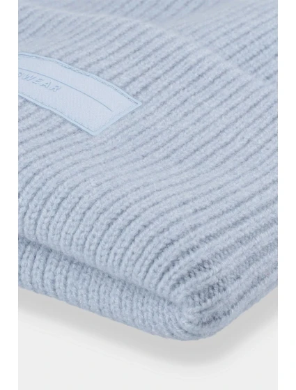 Czapka Zimowa Damska Z Logo 4F 4FAW23ACAPF295-34S Niebieska Czapka Zimowa Damska Z Logo 4F 4FAW23ACAPF295-34S Niebieska