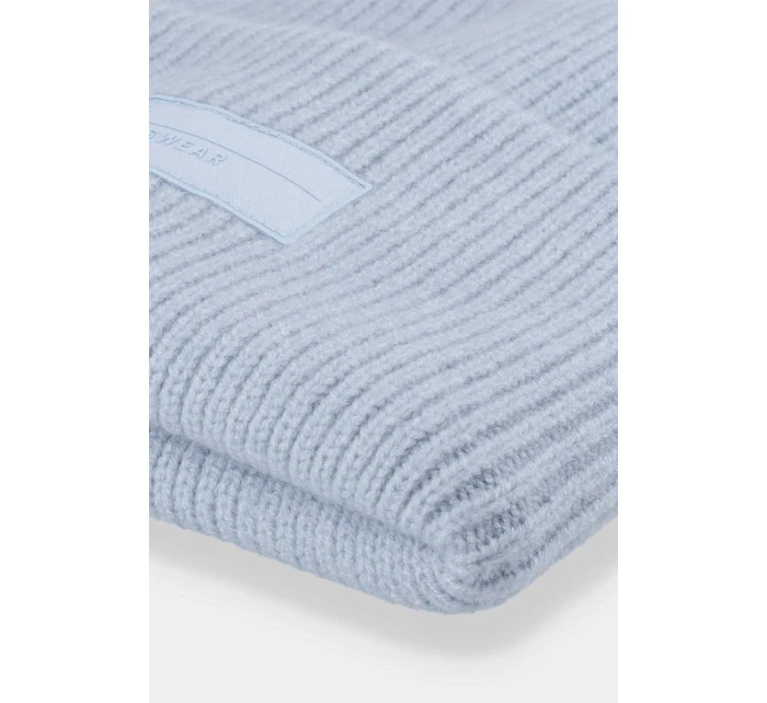 Czapka Zimowa Damska Z Logo 4F 4FAW23ACAPF295-34S Niebieska Czapka Zimowa Damska Z Logo 4F 4FAW23ACAPF295-34S Niebieska