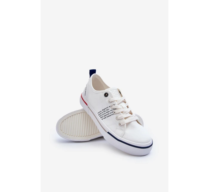 Męskie Trampki Big Star LL174204 Białe