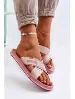 Dámské žabky Big Star model 21652733 Růžové - Big Star Shoes