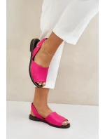 Kožené Pantofle Fuchsie model 21683984 - Zazoo