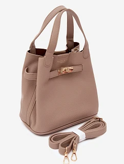 Kosmetická taška kufřík z imitace kůže béžová model 22221047 - Flora&Co
