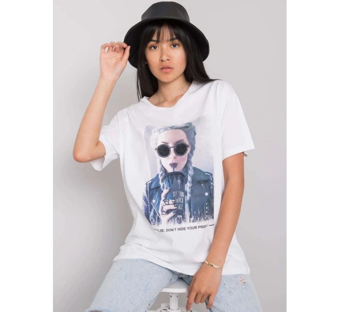 Tričko HB TS 3053.69P biela Tričko HB TS 3053.69P biela