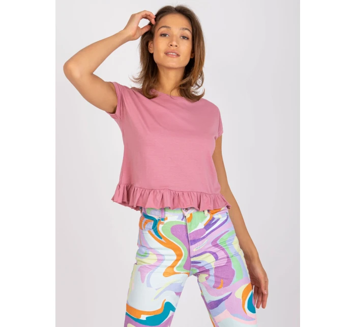 Tričko TW TS 1053.21X tmavo ružová