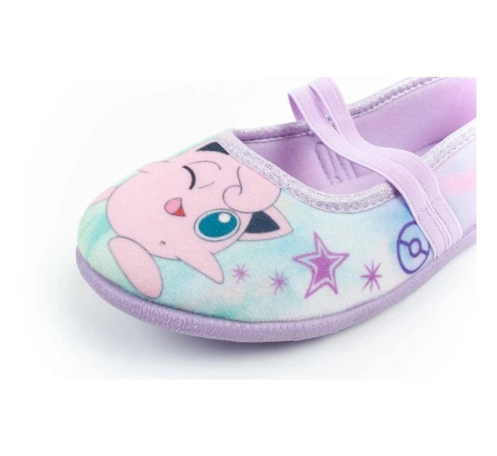 Leomil Detská obuv Balerínky Papuče pre dievčatá Pokemon