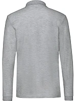 Premium Polo LSL Piqué polo s dlouhým rukávem  heather model 22456805 - Fruit of the Loom
