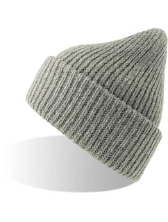 Pletená čepice light grey melange model 22456263 - Atlantis Headwear