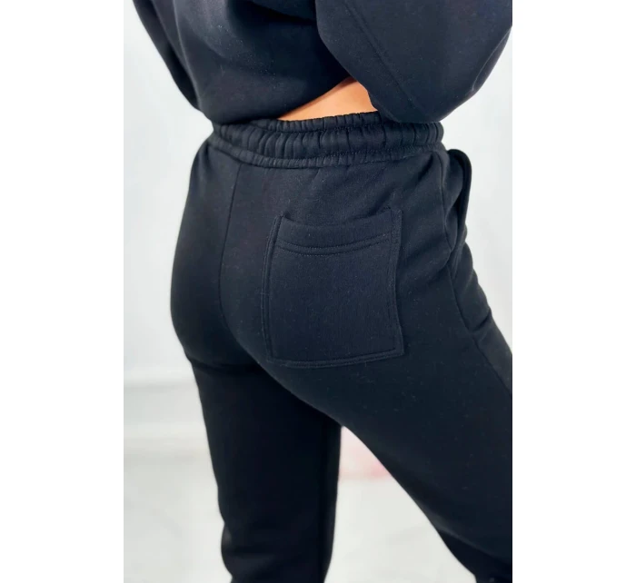 Izolovaná súprava s výšivkou Los Angeles čierny Izolovaná súprava s výšivkou Los Angeles čierny