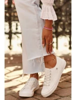 Klasyczne Trampki Damskie Big Star NN274285 Białe