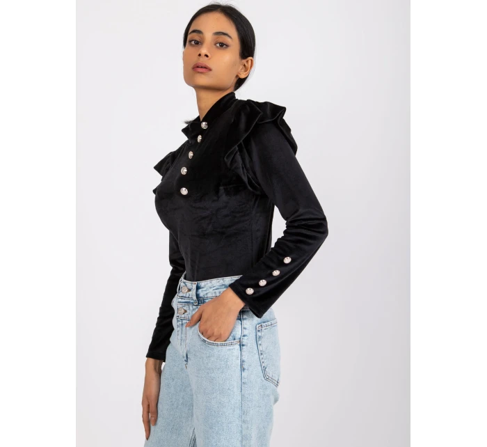 Halenka DHJ BZ model 17087299 černá - FPrice Halenka DHJ BZ model 17087299 černá - FPrice