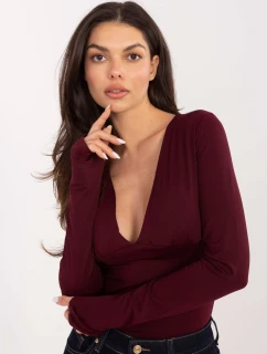 Bluzka IT BZ model 21771773 bordowy - FPrice