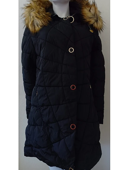 Dámská zimní bunda černá model 21758981 - MHM