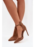 Boty na podpatku model 221124 Step in style Boty na podpatku model 221124 Step in style