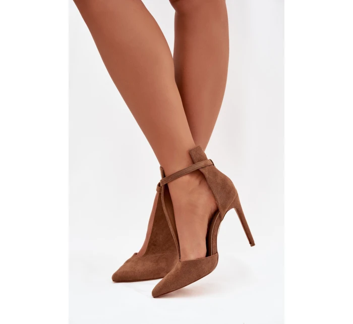 Boty na podpatku model 221124 Step in style Boty na podpatku model 221124 Step in style