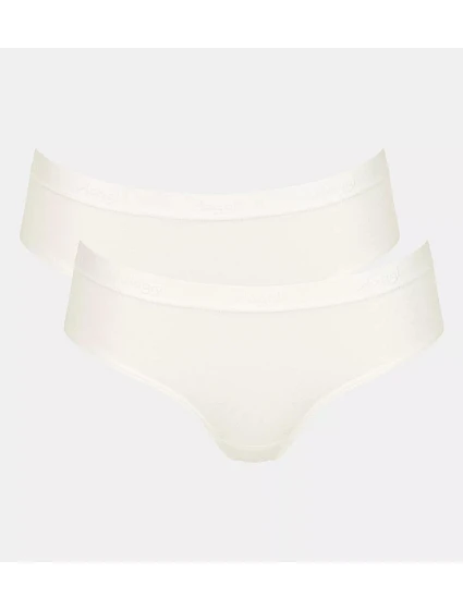 sloggi GO Casual Hipster 2P - Silk White - SLOGGI Silk White - SLOGGI