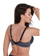 Polomäkká podprsenka Gaia BS 1213 Adaline Graphite