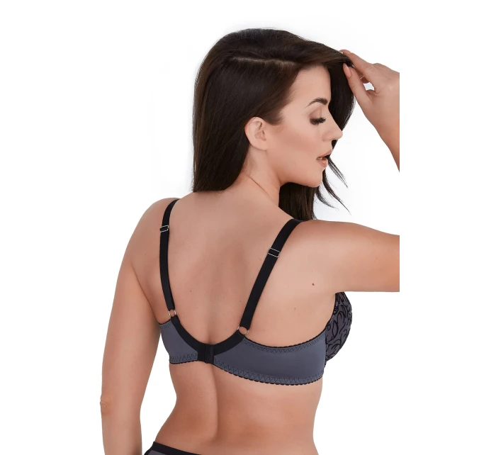 Polomäkká podprsenka Gaia BS 1213 Adaline Graphite