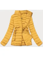 Ľahká žltá dámska prešívaná bunda (20311-333) Ľahká žltá dámska prešívaná bunda (20311-333)