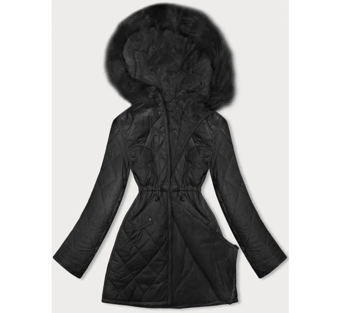kurtka damska pikowana czarna model 21246968 - Z-DESIGN kurtka damska pikowana czarna model 21246968 - Z-DESIGN