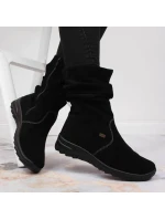 RIEKER W RKR130 zateplené kožené čižmy RIEKER W RKR130 zateplené kožené čižmy