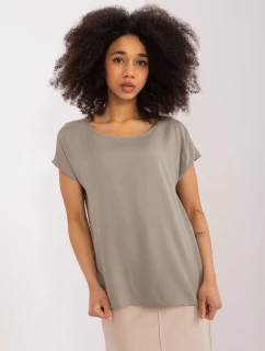 Blúzka D73761Z10978Q khaki farba