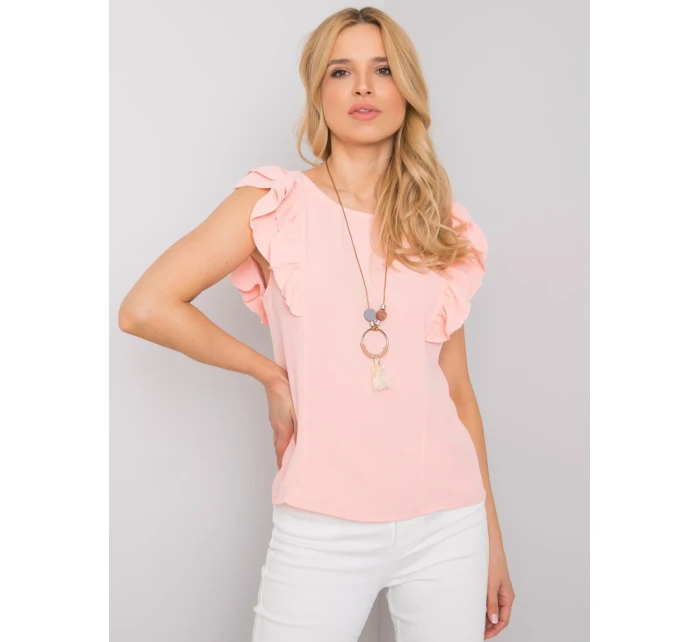 Blúzka TW BZ BI BF002.88 svetlo ružová