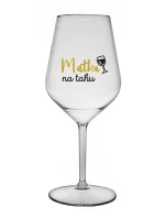 MATKA NA TAHU - čirá nerozbitná sklenice na víno 470 ml MATKA NA TAHU - čirá nerozbitná sklenice na víno 470 ml