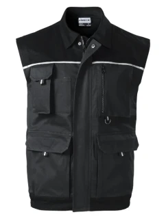 model 20637441 pracovní vesta pánská ebony gray - MALFINI, a.s.