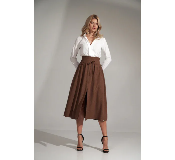 Sukňa M722 hnedá - Figl