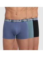 Pánske boxerky 3 ks DIM POWERFUL Boxers 3x - DIM - svetlo modrá