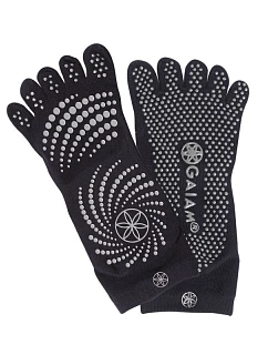 Protisklzové ponožky, čierne, veľkosť M/L, 52204