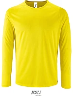 SOL'S Sporty LSL Men Pánské sportovní tričko s dlouhým rukávem model 22524704 neon yellow SOL'S Sporty LSL Men Pánské sportovní tričko s dlouhým rukávem model 22524704 neon yellow