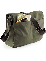 QD 610 Vintage taška s klopou model 22554770 vintage military green - Quadra