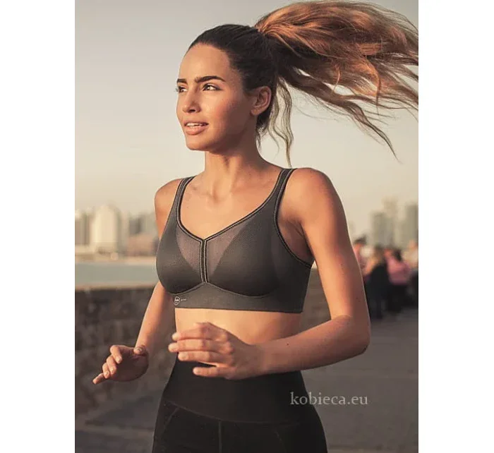 air Control športová podprsenka DeltaPad 5544 antracitová - Active