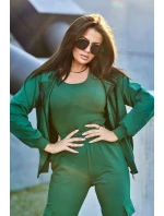 Set 3 v 1 mikina + top + nohavice zelený Set 3 v 1 mikina + top + nohavice zelený