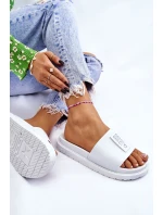 Dámské pantofle Big Star model 21609139 Bílé - Big Star Shoes Dámské pantofle Big Star model 21609139 Bílé - Big Star Shoes